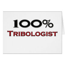 Tribologist del 100 por ciento tarjetón
