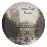 Tribunal del condado de Warren Tennessee circa 191 Platos Para Fiestas
