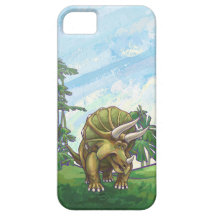 Triceratops animal del desfile iPhone 5 Case-Mate protector