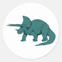 Triceratops Aufkleber