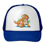Triceratops del bebé gorros bordados