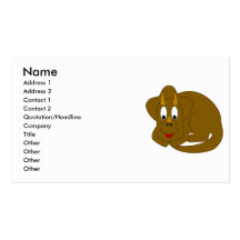 Triceratops lindo tarjetas de visita