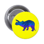 Triceratops Pin