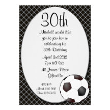 trigésimo Balón de fútbol de la invitación del fie