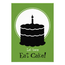 trigésimo cumpleaños - Margarita contra la torta Invitaciones Personalizada