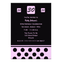 trigésimo Invitación de la fiesta de cumpleaños -  invitaciones