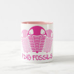 TRILOBITES rosado Taza De Café