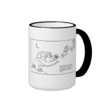 Trineo de GPS de Santa Taza De Café
