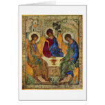 Trinidad santa de Andrei Rublev Felicitacion