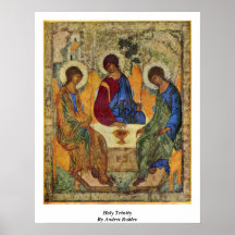 Trinidad santa de Andrei Rublev Impresiones