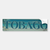 TRINIDAD Y TOBAGO ETIQUETA DE PARACHOQUE