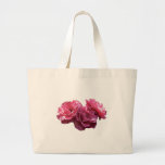 Trío color de rosa rosado bolsa de mano