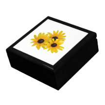 Trío de Susans Negro-Observado Caja De Regalo