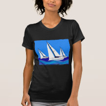 Trío de veleros camiseta