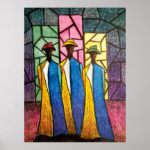 Trío del evangelio posters