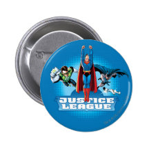 Trío del poder de la liga de justicia pin