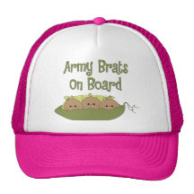 Tríos de los palos de golf del ejército a bordo (h gorro