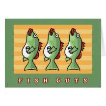 tripa de los pescados tarjetas