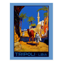 Trípoli - Libia (Libia) Tarjeta Postal