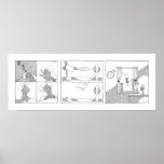 Tríptico de Hugo Poster