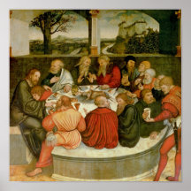 Tríptico, el panel izquierdo, Philipp Melanchthon Posters