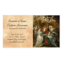 Tríptico SV. Aceite de Idelfonso Peter Paul Rubens Tarjetas Personales