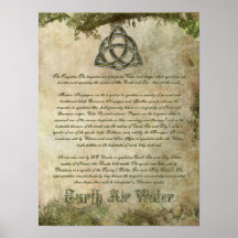 Triquetra informativo poster