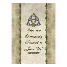 Triquetra natural invitación