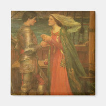 Tristan e Isolda de John William Waterhouse Imán
