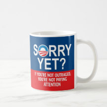 ¿Triste todavía? Productos de Anti-Obama Taza