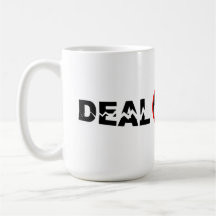 Triturador del trato (ningún trato) tazas de café