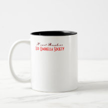 Trituradores del corazón taza de café