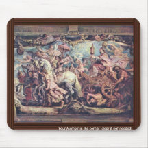 Triumph de la iglesia de la idolatría de Rubens Pe Alfombrillas De Ratones