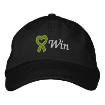 Triunfo del linfoma gorra de beisbol