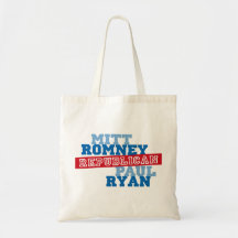 Triunfo del voto del funcionamiento de Romney Ryan Bolsas De Mano