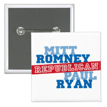 Triunfo del voto del funcionamiento de Romney Ryan Pins
