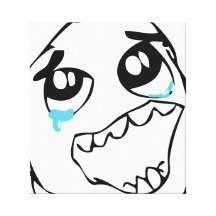 Triunfo épico impresión en lienzo estirada