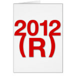 Triunfo republicano en 2012 tarjeta