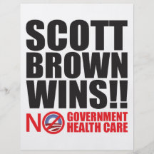 ¡Triunfos de Scott Brown! Tarjetas Informativas