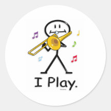 Trombone Etiqueta