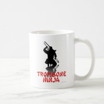 Trombone Ninja Taza De Café