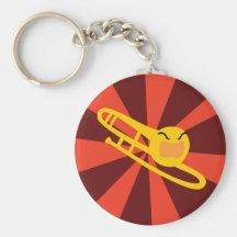Trombone que rabia llavero