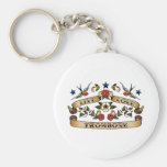 Trombone vivo del amor llavero personalizado