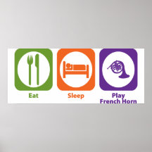 Trompa de Eat Sleep Play Posters