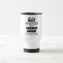 Trompa obsesionada taza