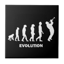 trompeta de la evolución teja