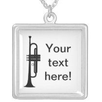 Trompeta personalizada collares