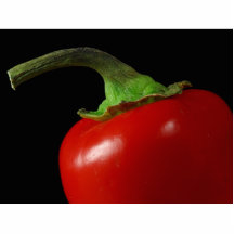 Troncos del rojo de las pimientas esculturas fotograficas