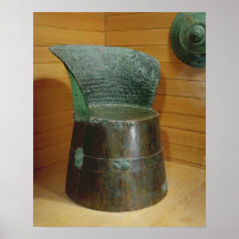 Trono funerario, período de Villanovan, 1ra mitad  Posters