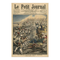 Tropas del ejército francés, franceses de la élite posters